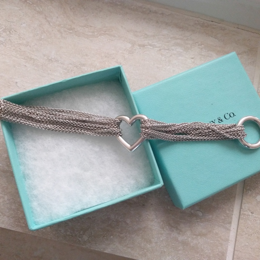 Vintage Tiffany Heart Bracelet